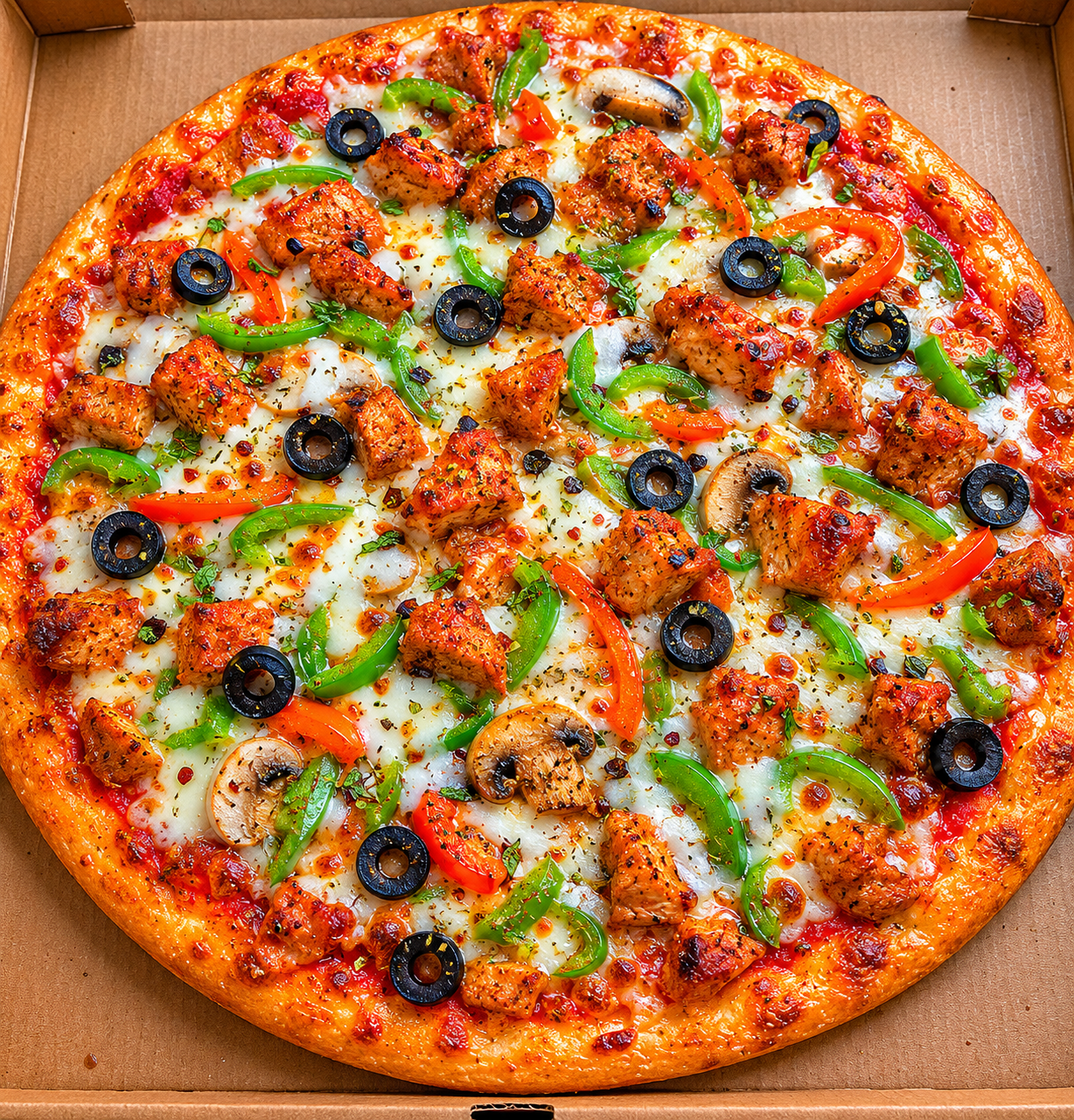 BBQ Chicken Pizza 