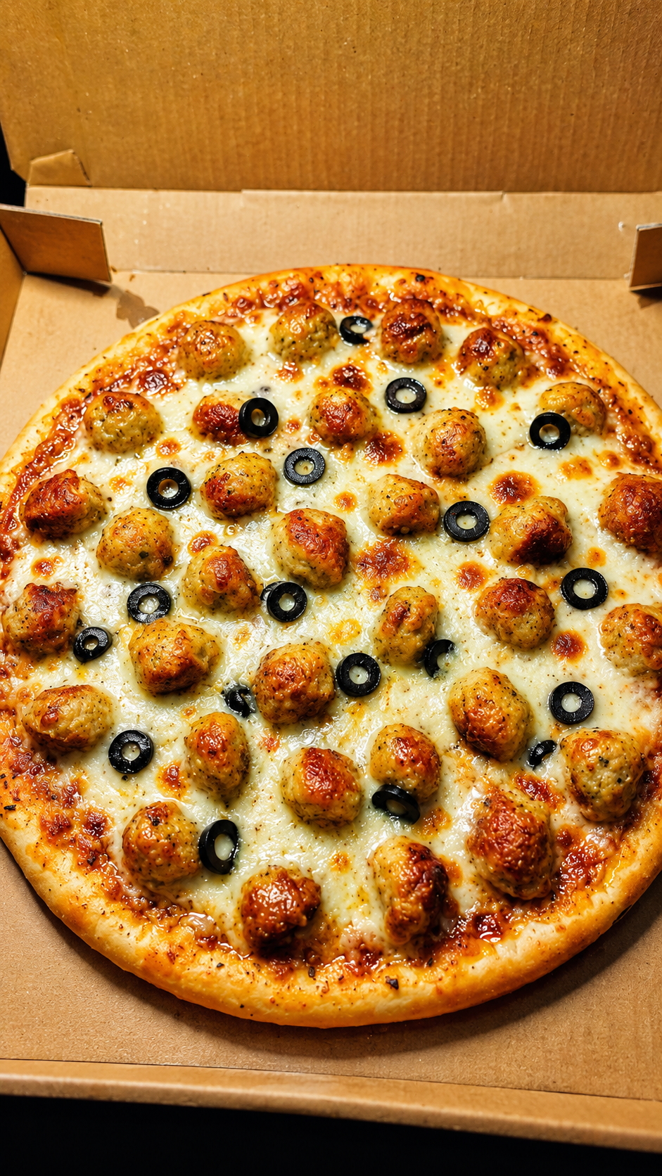 Chicken Ball Pizza 